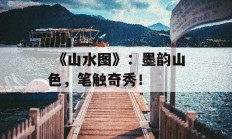  《山水图》：墨韵山色，笔触奇秀！